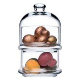 Pasabahce Villa Patisserie Servierschalen mit Haube – 2-tlg. Set à 230 ml