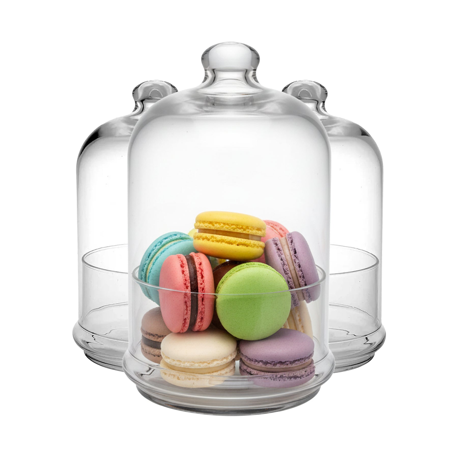Pasabahce Villa Patisserie, 3x Schalen und 1x Deckel, 4tlg