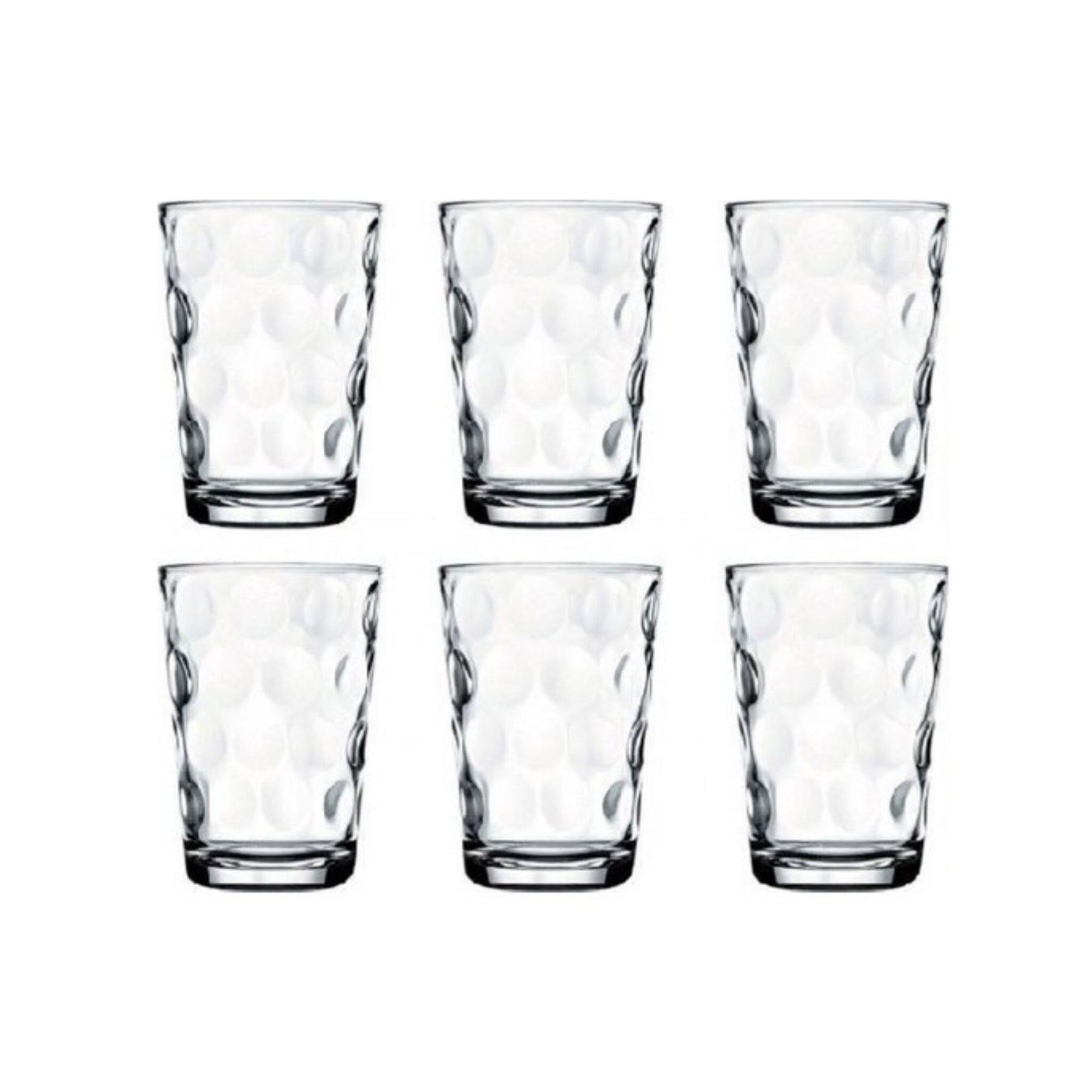 Pasabahce Blumen Wasserglas Set 6tlg mit elegantem Design