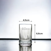 Pasabahce Elysia Espresso Shotglas, 6er Set, 60cc