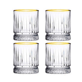 Pasabahce Elysia Gold Wassergläser 210 ml 4er Set