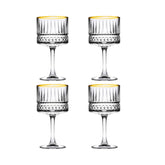 Pasabahce Stilvolle Gin Trinkgläser, 4er Set, 500cc