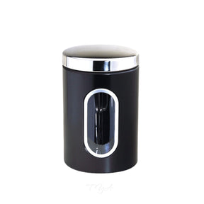 Michelino Aufbewahrungsdose Frischhaltbox Schwarz Edelstahl Serie Marie - Nordic Schiller