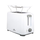 LENTZ Toaster 2-Scheiben – 700 Watt Weiß/Rot