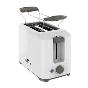 LENTZ Toaster 2-Scheiben – 700 Watt Weiß/Rot