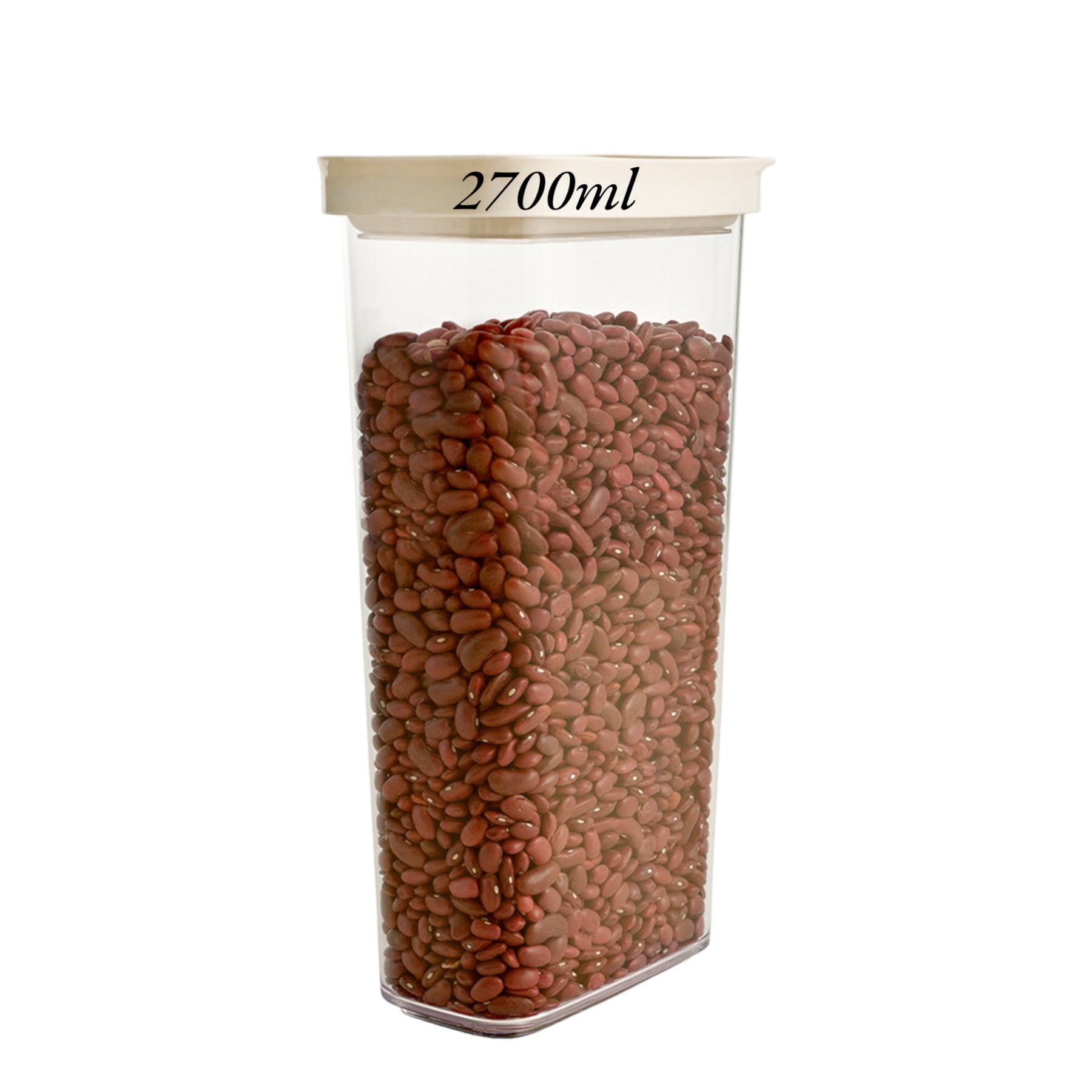 Michelino Hannah Aufbewahrungsdose – Weiß, in 1500 ml, 2100 ml und 2700 ml