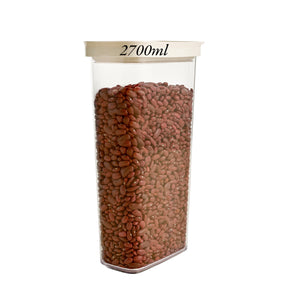 Michelino Hannah Aufbewahrungsdose – Weiß, in 1500 ml, 2100 ml und 2700 ml