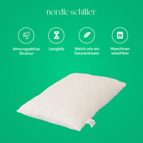 Nordic Schiller Klassisches Snow Point Kissen