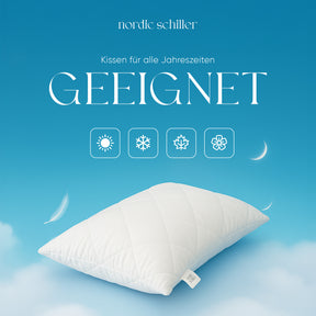 Nordic Schiller Klassisches Snow Point Kissen