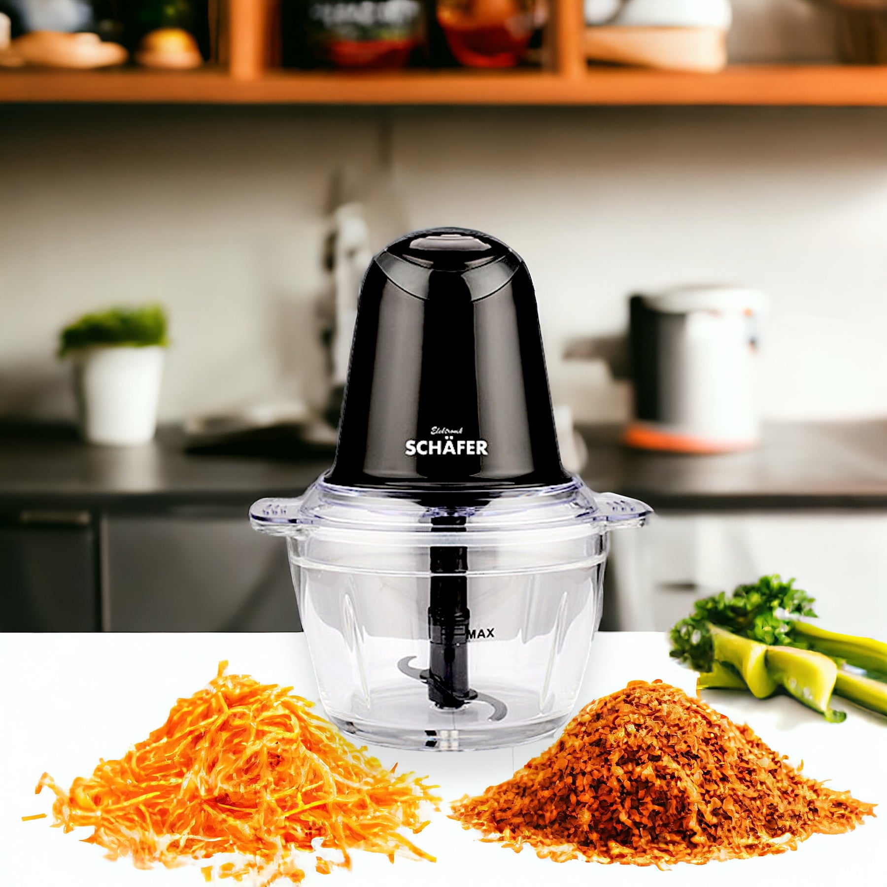 Schäfer Home Multi-Zerkleinerer – 1 Liter, 500 Watt