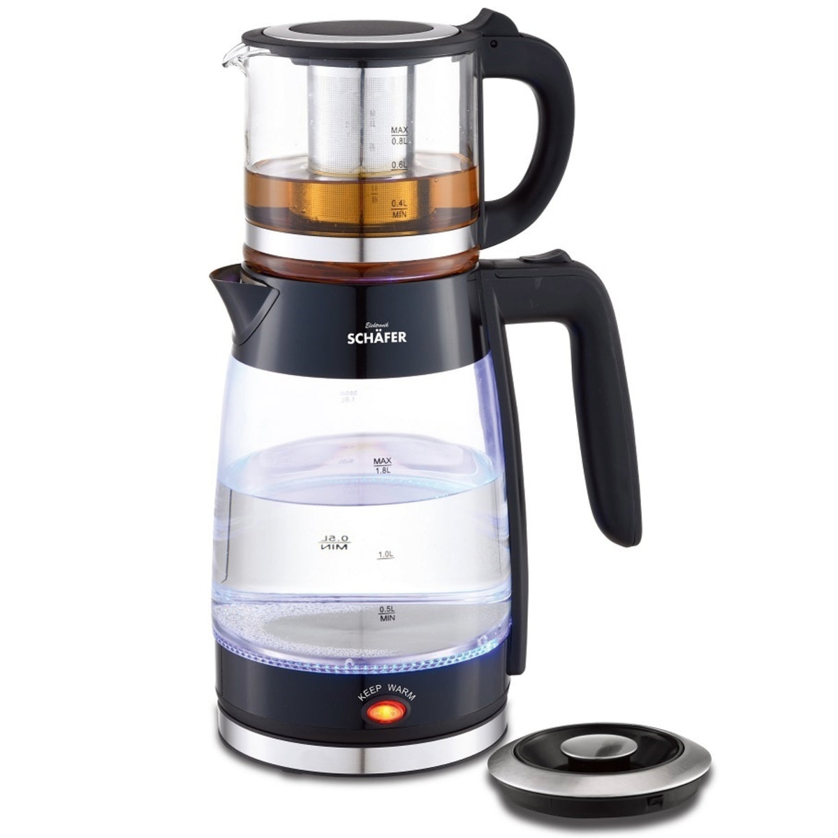 Schafer 2-in-1 Teekocher 1, 8 L full