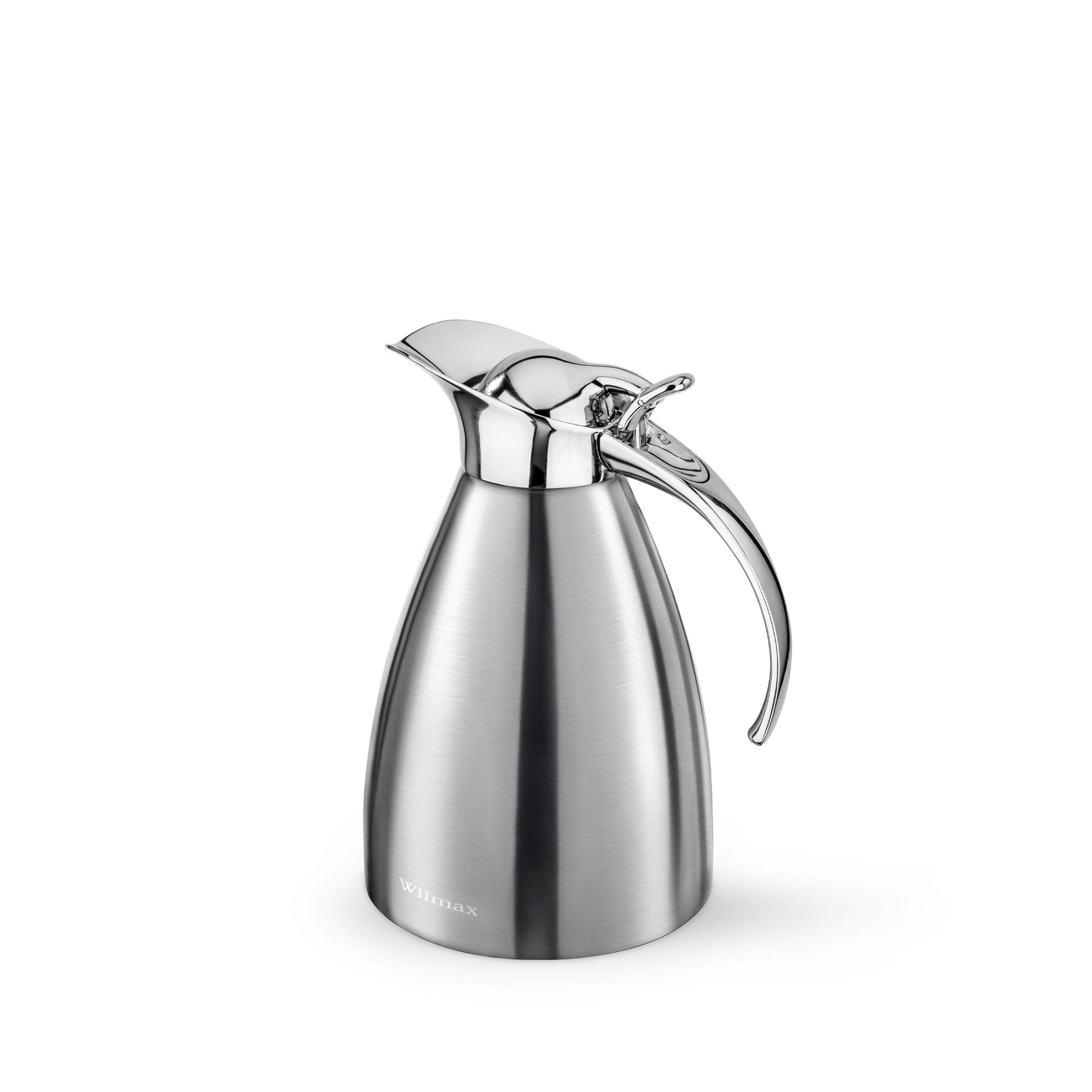 Wilmax Isolierkanne 1000 ml Edelstahl Silber WL-511020115/A