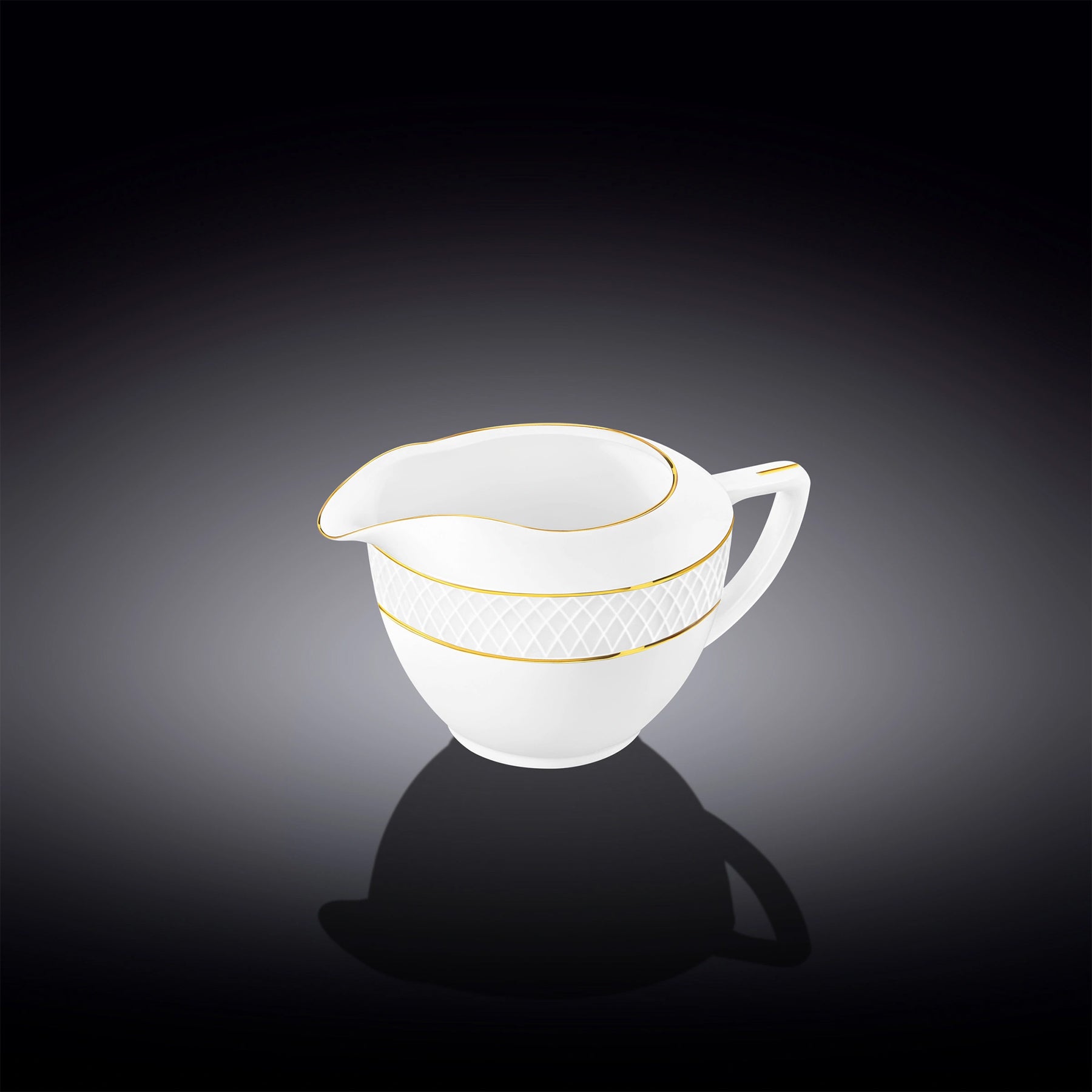 Wilmax Milchkännchen mit Goldrand 280 ml