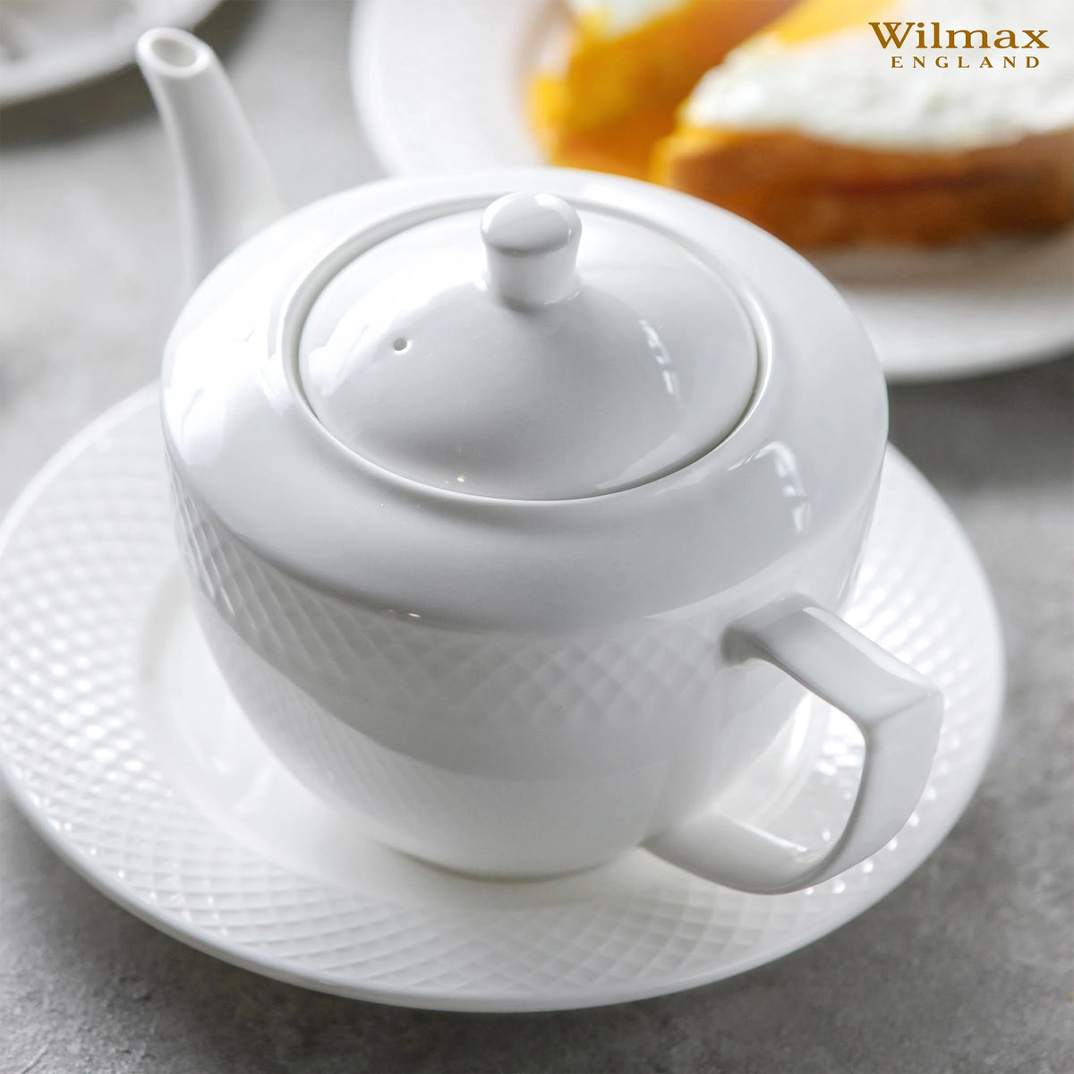 Wilmax Teekanne 900 ml Porzellan