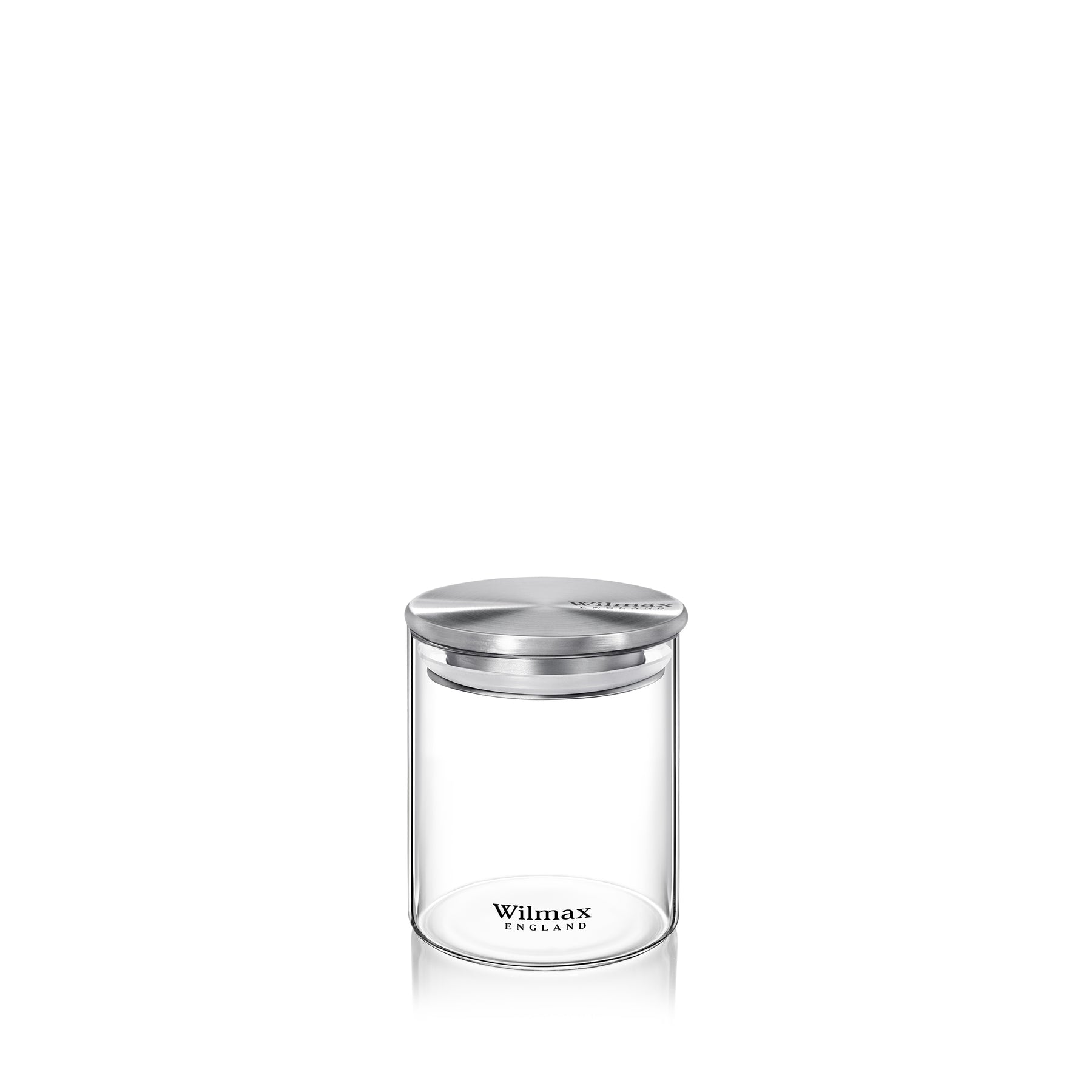 Wilmax Vorratsglas mit Metalldeckel – 2000 ml (10 × 30,5 cm)