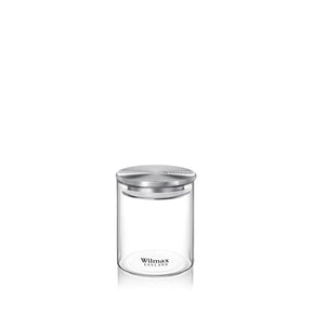 Wilmax Vorratsglas mit Metalldeckel – 2000 ml (10 × 30,5 cm)