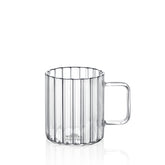 Wilmax Glas mit Henkel 550 ml Borosilikatglas WL-888618/A