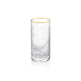 Wilmax Gold Rim Glas 290 ml Thermo Glas rund