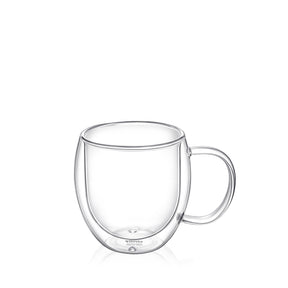 Wilmax Doppelwandiger Glasbecher