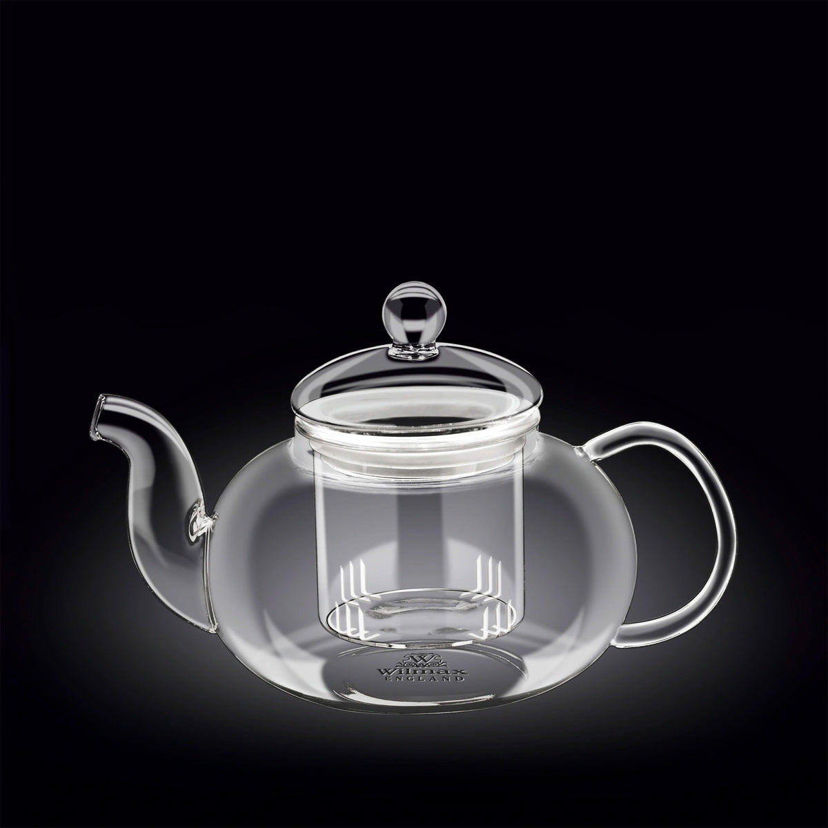 Wilmax Teekanne, 1200 ml, Thermo-Glas