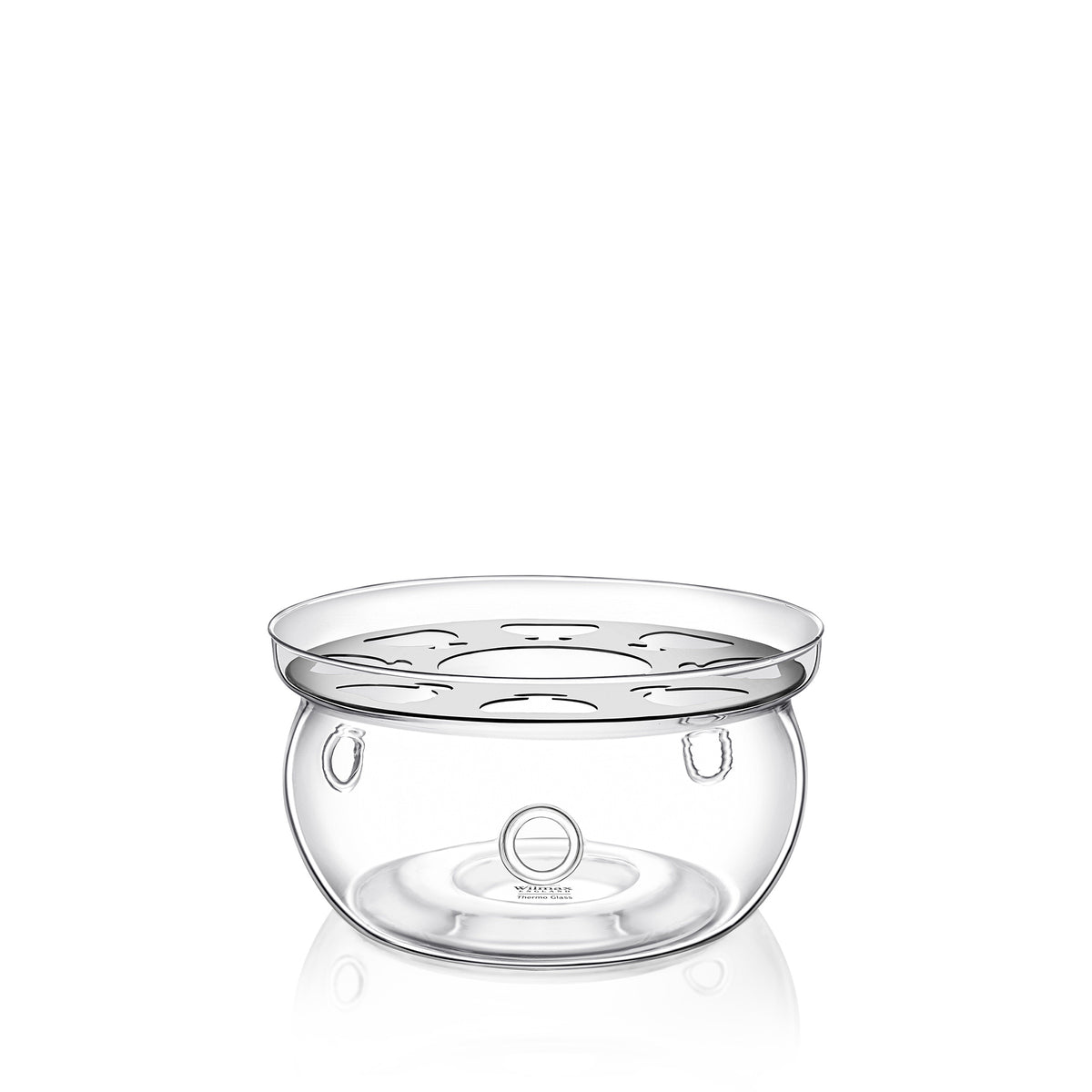 Wilmax Warming Stand Glas 15x8 cm