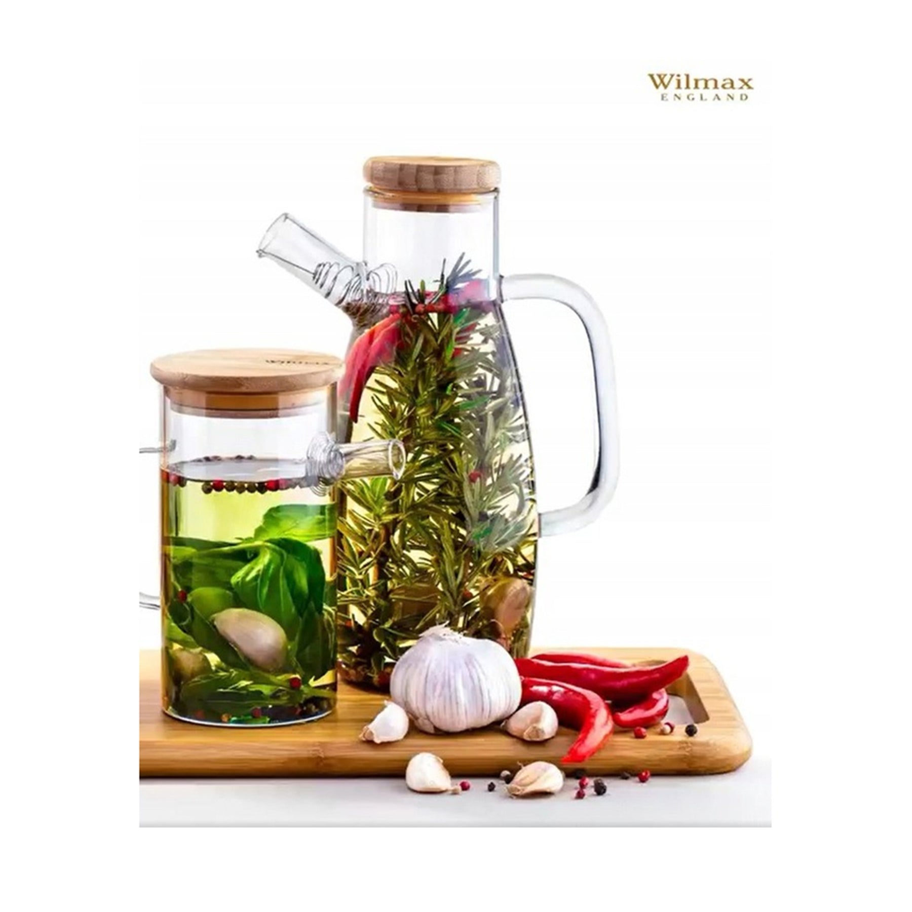 Wilmax Ölflasche, 1000 ml, Glas