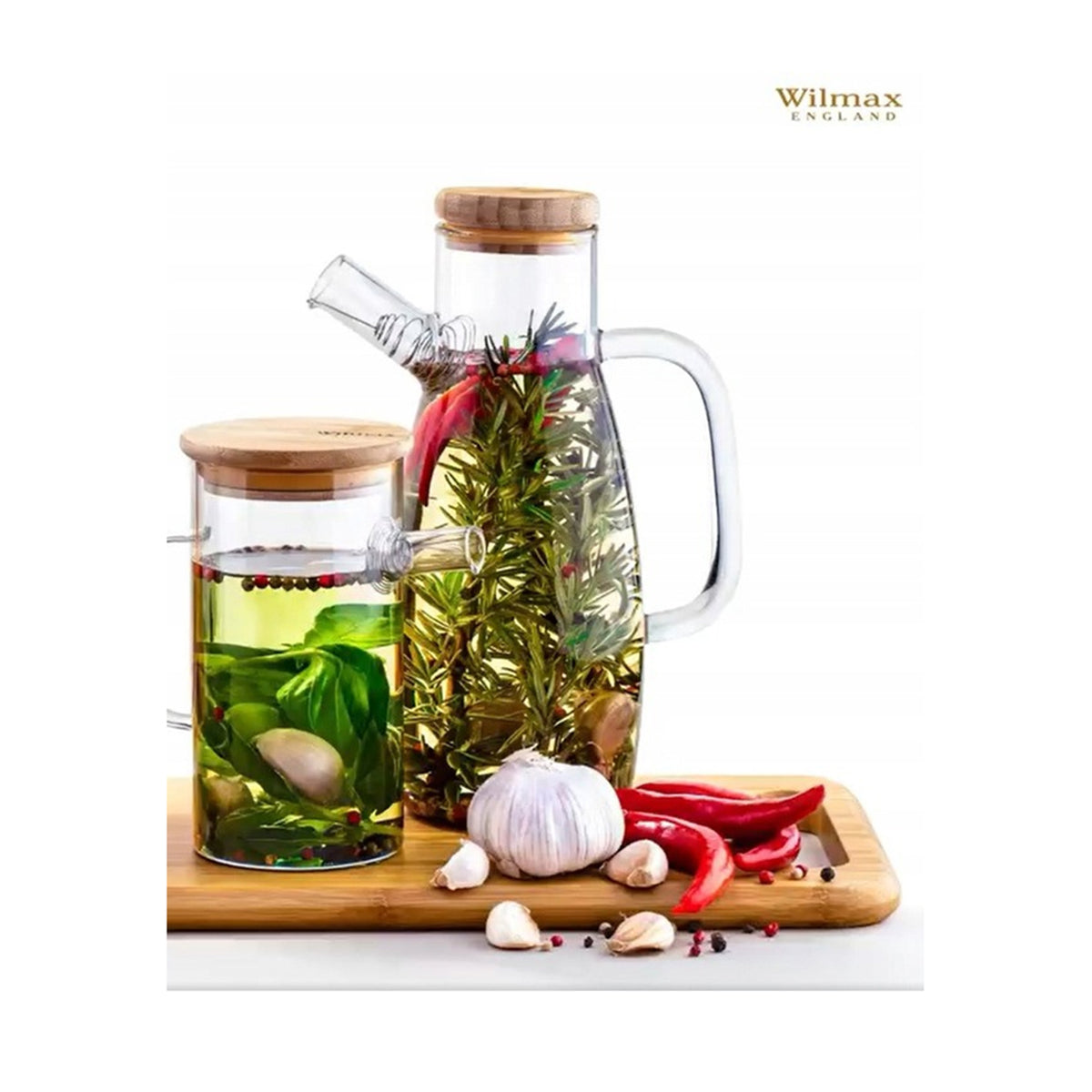 Wilmax Ölflasche, 1000 ml, Glas