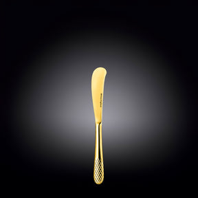 Wilmax Butter Knife 17 cm Edelstahl goldfarben