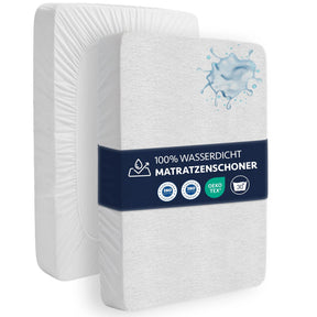 Wasserdichter Mikrofaser-Matratzenschoner, Braun
