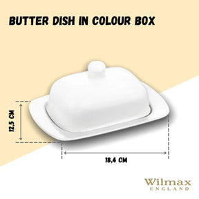 Wilmax Butterdose Porzellan size image