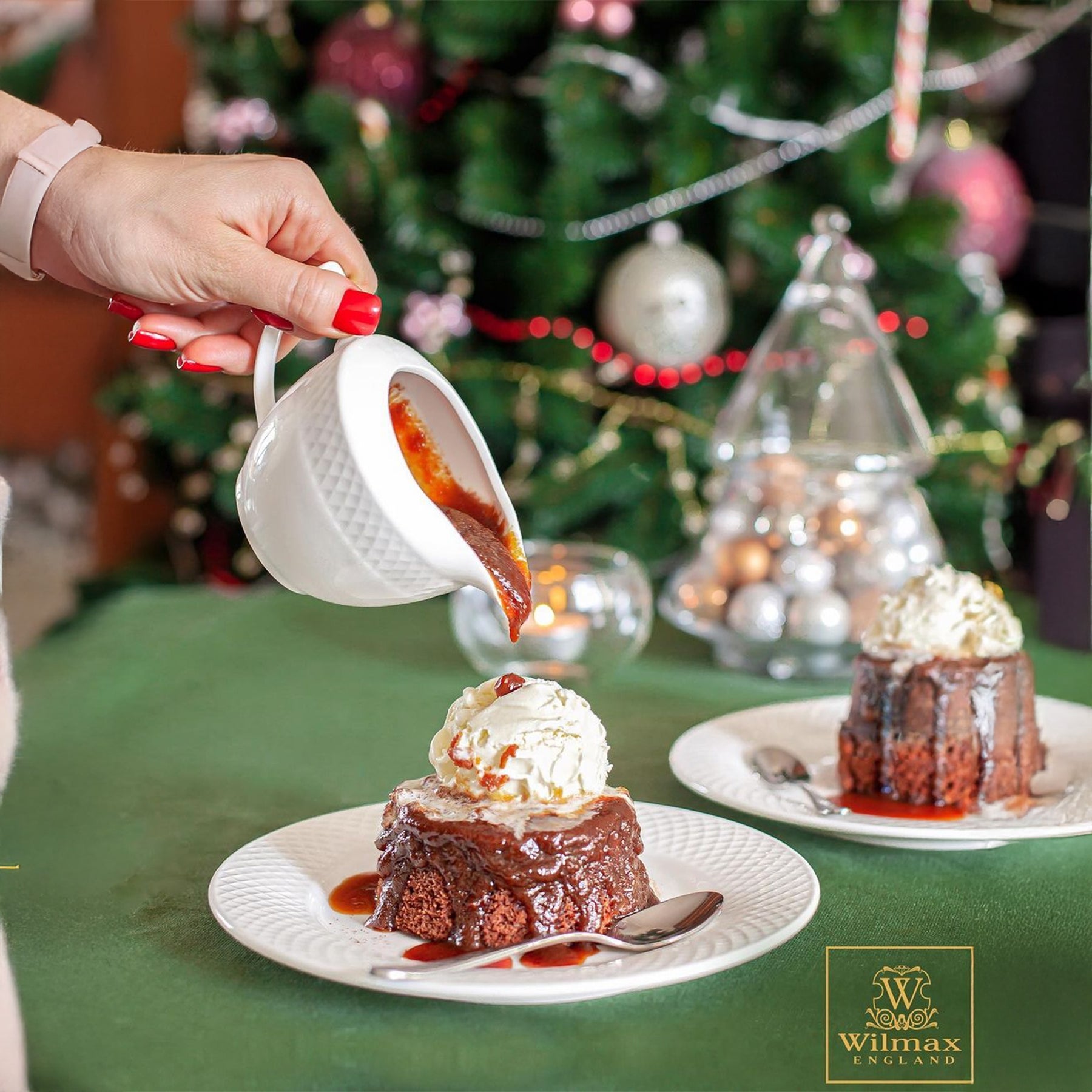 Wilmax Zucker- und Sahneset 2-teilig Porzellan 340 ml