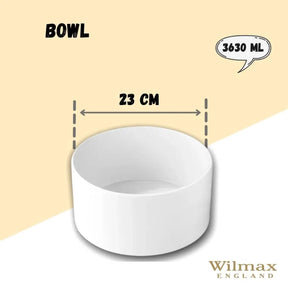 Wilmax Porzellanschussel 23 cm size 
