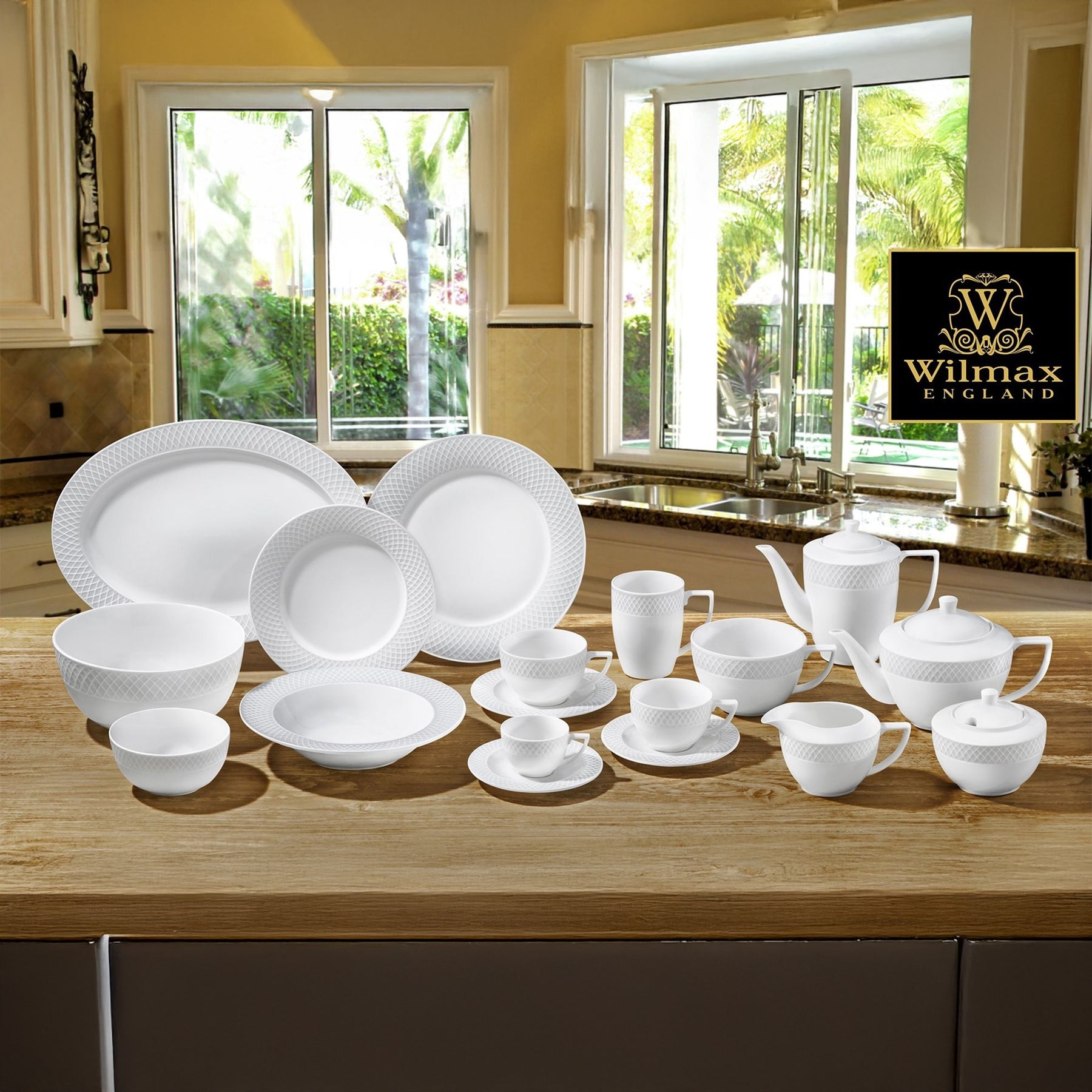 Porcelain Dinner Plate set