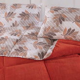 Nordic Schiller Wellsoft 4-Jahreszeiten Doppelseitige Bettdecke - Ziegelrot