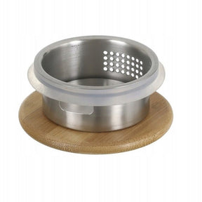 Wilmax Krug 1500 ml Thermoglas mit Bambusdeckel Transparent WL-888215/A