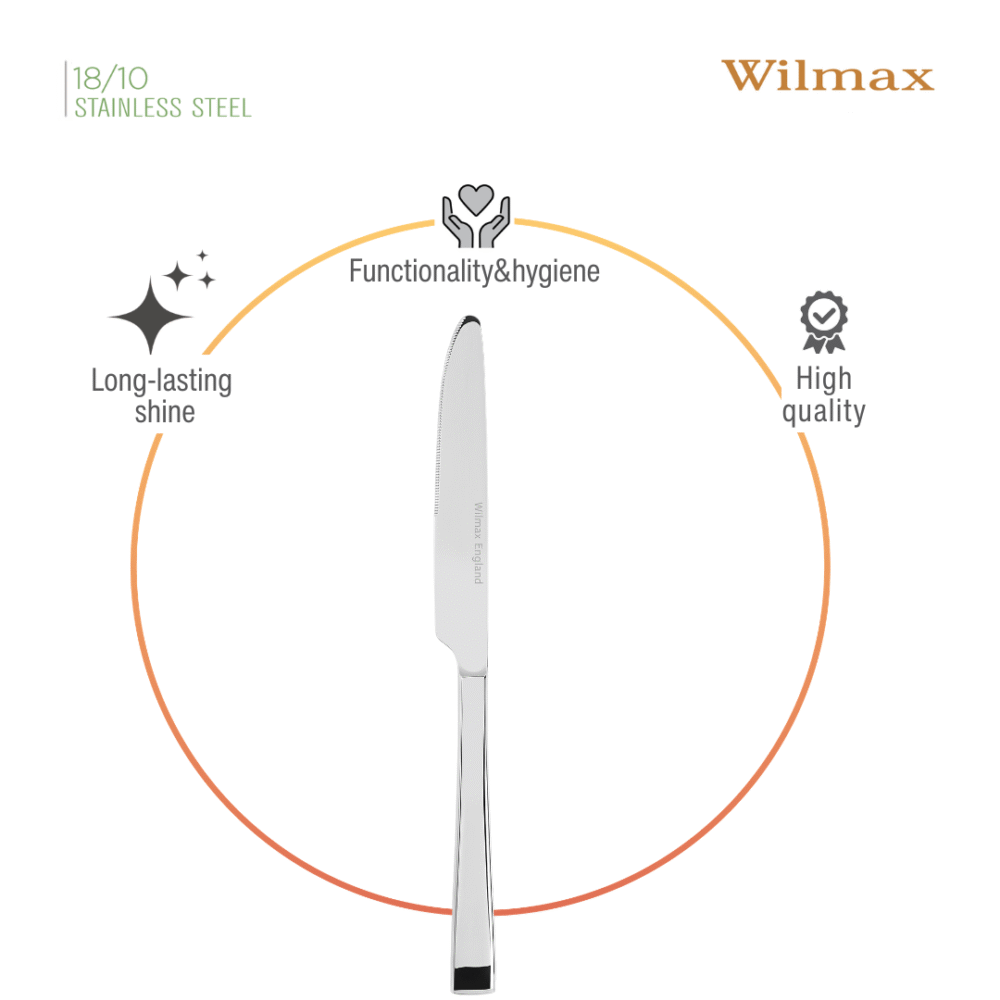 Tischmesser Edelstahl 24 cm WL-999631001/1B