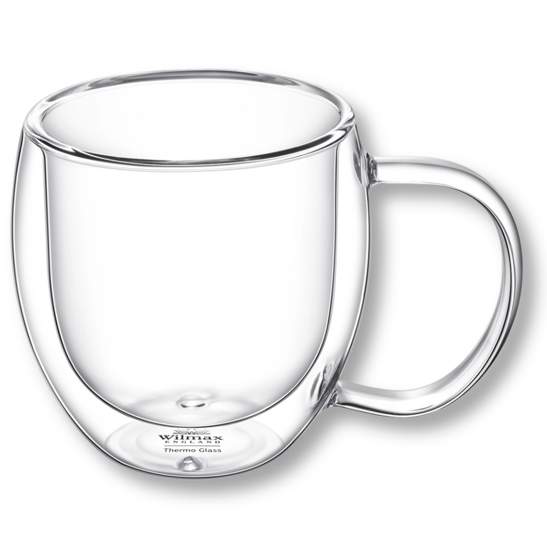 Wilmax Doppelwandiger Glasbecher