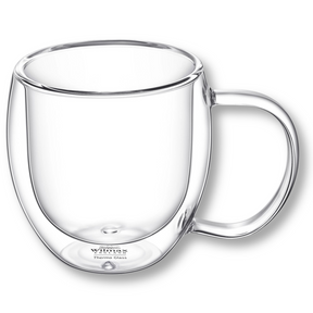 Wilmax Doppelwandiger Glasbecher