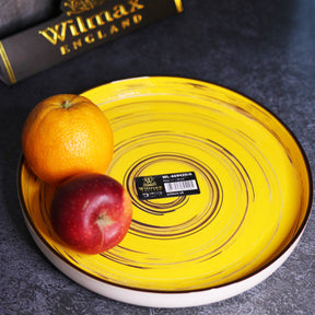 Wilmax Teller 28 cm Gelb Porzellan WL-669420/A