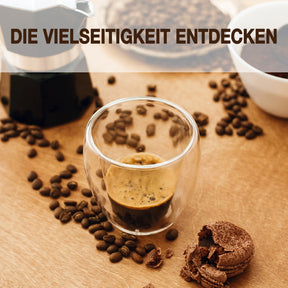 Nordic Schiller Doppelwandige Gläser – 250 ml, 2er Set