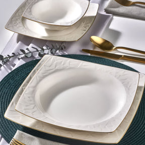 GÜRAL Vivente Tafelservice, 30-tlg., 6 Personen, Porzellan, Elegant