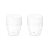 Wilmax Salz & Pfeffer Set Weiß Porzellan 2er WL-880124/2C