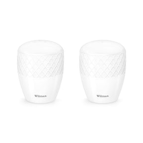 Wilmax Salz & Pfeffer Set Weiß Porzellan 2er WL-880124/2C