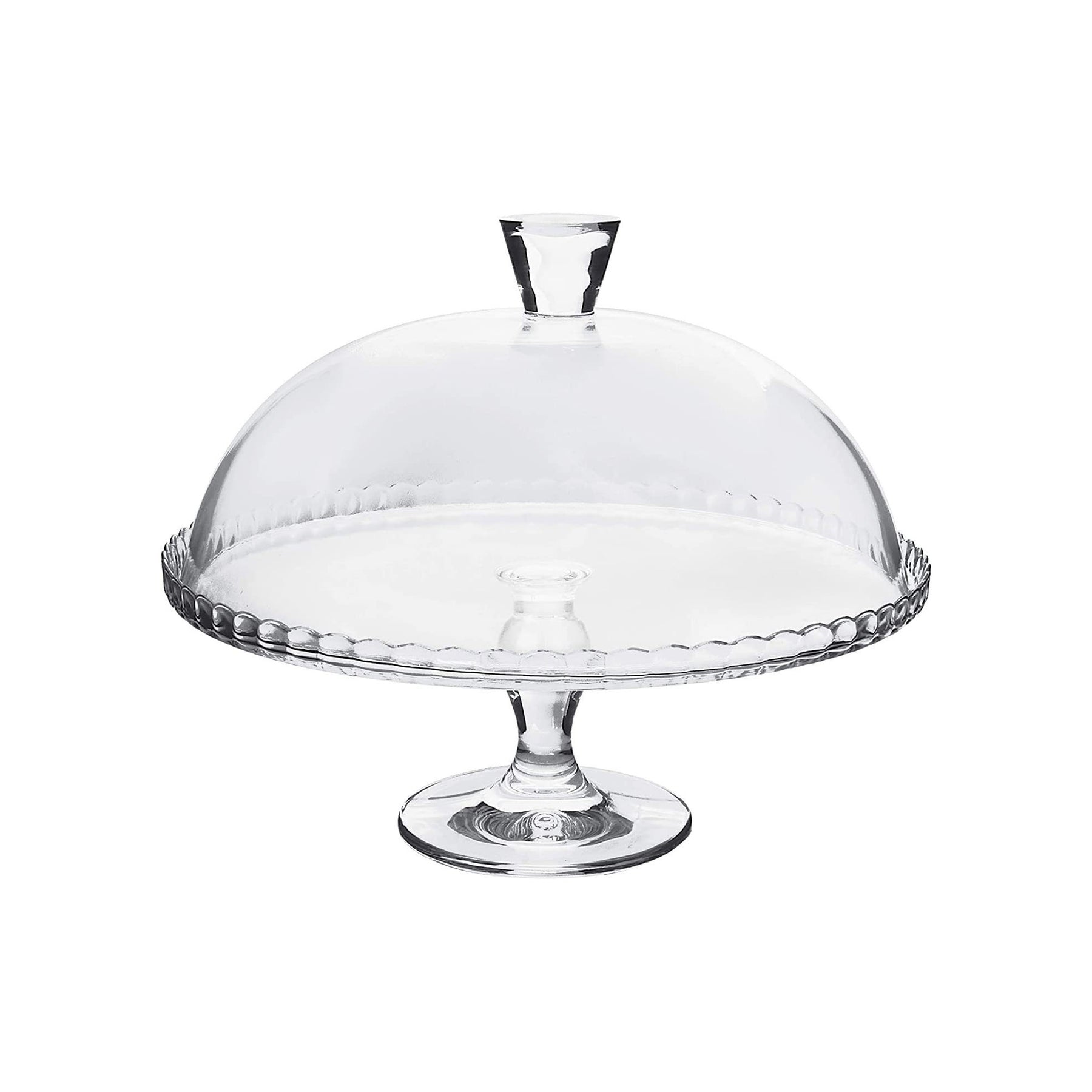 Pasabahce Servierplatte Elegantes Transparent Patisserie-Set - Einzelansicht