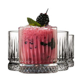 Pasabahce Elysia Whiskyglas 355 ml (11 3/4 oz) - Kristall-Design - 4er Set