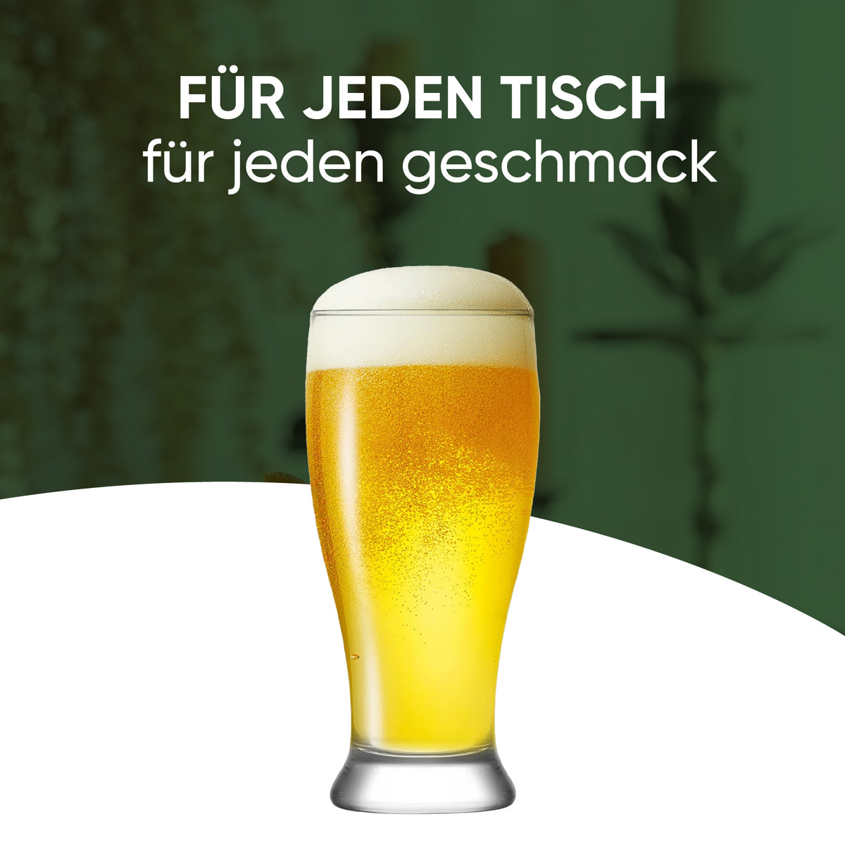 LAV Brotto Biergläser - 565ml, 6er Set