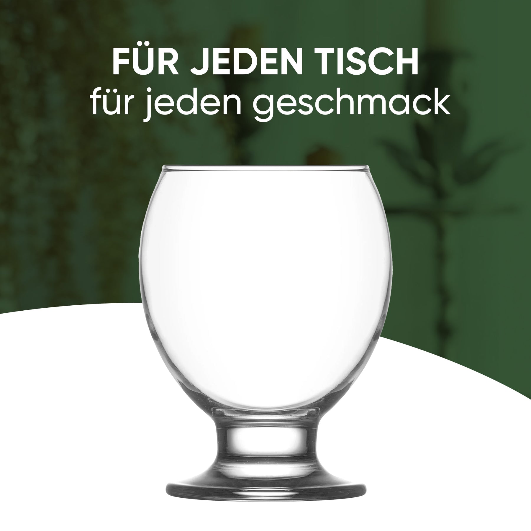 LAV Nectar Trinkgläser - 280ml, 6er Set