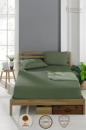 100% Cotton Single/Double Fitted Sheet Fitted Combed Sheet