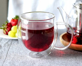 Wilmax Doppelwandiger Glasbecher