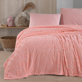 Wellsoft Tagesdecke 230x240 cm - Vielseitig einsetzbare Überwurfdecke für Doppelbett
